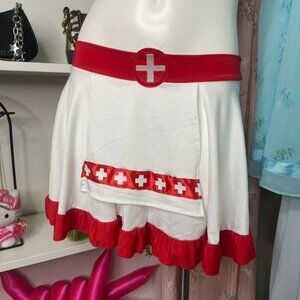 nurse cosplay skirt